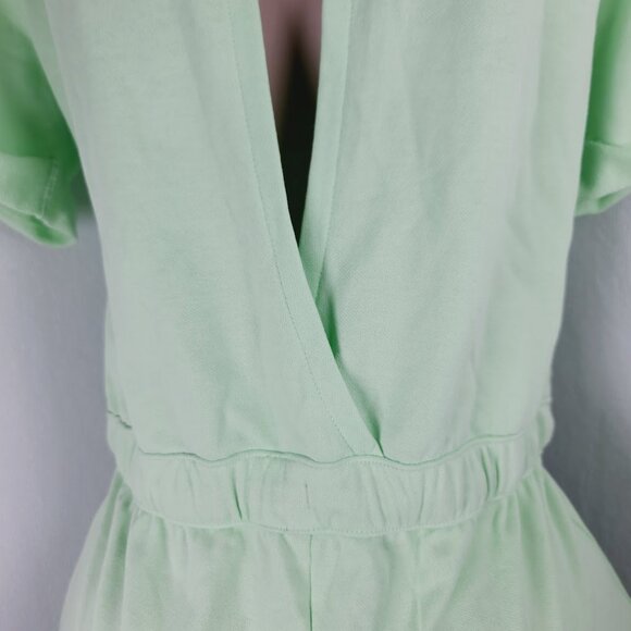 Columbia Women's Neon Mint Green Short Sleeve Crew Neck One-Piece Romper Size M - Picture 11 of 16